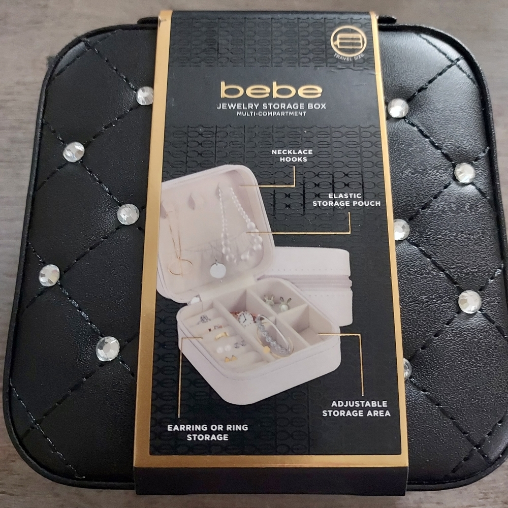 bebe jewelry travel box